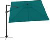Derby by Doppler Sonnenschirm / Ampelschirm "Derby DX 280 x 280", inkl. Standkreuz, petrol, 280 x 280 cm Bild 2