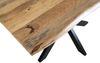 Esstisch Baumkante Massiv Mango naturfarben 160 x 85 schwarz Spider-Gestell Tiger 137088406 Bild 3
