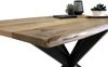 Esstisch Baumkante Massiv Mango naturfarben 160 x 85 schwarz Spider-Gestell Tiger 137088406 Bild 4