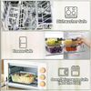 Glas-Frischhaltedosen Set 625ml 10 Stück Mahlzeiten Aufbewahrung Borosilicatglas Bild 4