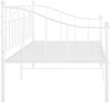 vidaXL Schlafsofa Bettgestell Weiß Metall 90x200 cm [324774] Bild 5