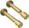 Innenlauf-Gardinenstangen-Set Prestige Sitra 100 cm, 1-läufig, 20 mm Ø Messing-Optik Bild 5