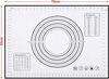 FELIXLEO Backmatte Silikon Backmatte 70x50 cm, Antihaft & Rutschfest mit 3 Schabern, (1-tlg) Bild 2