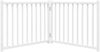vidaXL 2-tlg. Hundetor Faltbar Weiß 160 cm Massivholz Tanne 352280 Bild 4