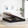 vidaXL Aufbewahrungsbett mit Kopfteil Schwarz 180 x 200 cm Samt 3370129 Bild 4