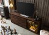 TV-Board Akazie 175x40x63 dunkelbraun lackiert BARK #212 Bild 2