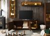 TV-Board Akazie 175x40x63 dunkelbraun lackiert BARK #212 Bild 4
