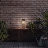 Näve Solar-Gartenleuchte LED mit Aufhängung Korbinian Ø 13 x 29 cm natur Bild 2