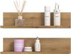 welltime Wandregal VANN, 2er Set Wandboard, inkl. Montagematerial zur Wandmontage Bild 3