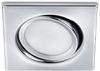 Eckiger LED Einbaustrahler RILA schwenkbar Chrom glänzend 5 Watt Bild 2