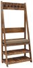 Wandgarderobe mit 6 Haken Rami 80x175x40 aus indischem Sheesham-Massivholz Bild 1
