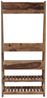 Wandgarderobe mit 6 Haken Rami 80x175x40 aus indischem Sheesham-Massivholz Bild 4