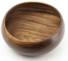 Levandeo® Dekoschale, Holzschale Akazie 15x4,5cm rund Holz Schale Obstschale Deko Bild 2