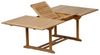 Gartenmöbel Set 8 Stapelstühle Cosenza + Ausziehtisch Parma - Tischplatte: 180-240x100 cm Bild 3
