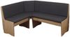 Stolebaenk Eckbankgruppe Duisburg PE/MAIB Artemis, (Eckbankgruppe, 1xEckbank, 1x Tisch, 2 x Stuhl) Bild 3