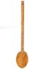 Oliven Holz Kochlöffel Rührlöffel Löffel Servierlöffel Holzlöffel oval 30 cm Bild 4