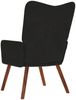 vidaXL Relaxsessel Schwarz Samt 4016816 Bild 5