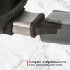 MEISTERKOCH Bratpfanne 24 cm Induktion, Antihaft, abnehmbarer Griff, 1,8l Volumen | Made in Germany | Profi-Pfanne aus Alu mit 4-lagiger Titanium-Versiegelung | spülmaschinengeeignet Bild 5