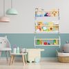 Relaxdays Bücherregal Kinder Wolke 3er Set Bild 3