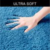 OTTO home Badematte Inga, Badezimmer Teppich, Badvorleger, Höhe 20 mm, rutschhemmend beschichtet, schnell trocknend, strapazierfähig, fußbodenheizungsgeeignet, Polyester, halbrund, Badteppich, unifarben, weich, als halbrund und rechteckig erhältlich Bild 4
