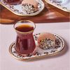 Karaca Teeservice Tulip Teeglas-Set 12-tlg 6 Personen Türkische Teegläser, Multi Bild 4