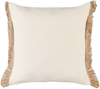 Kissen 2er Set Geometrisches Muster LONAR Bouclé 45 x 45 cm Sandbeige Bild 5