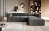 Ecksofa Fuego, L-Sofa, Eckcouch L-Form, Sofa Rechts, Sofa Cord-Stoff, 285 x 72 x 165 cm, Dunkelgrau Bild 5