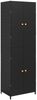 vidaXL Gartenschrank Schwarz 59x40x180 cm Poly Rattan 319872 Bild 2