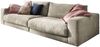 KAWOLA Sofa MADELINE 3-Sitzer Cord steingrau 85 x 127 x 290 cm Bild 3