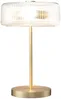 Vente-unique - LACAYA Table lamp Metall TransparentGold - B 30 cm x H 49 cm x L 30 cm Bild 3