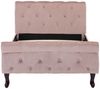 vidaXL Bettgestell Rosa Samt 90x200 cm [288564] Bild 3