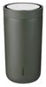 Stelton Thermobecher To Go Click, Edelstahl, Kunststoff, Soft Dark Forest, 400 ml, 685-26 Bild 4