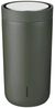 Stelton Thermobecher To Go Click, Edelstahl, Kunststoff, Soft Dark Forest, 400 ml, 685-26 Bild 2