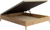 Vente-unique - VEONA Lattenrost und Bettrahmen Holz, PlatteStoff Beige - B 160 cm x H 37,2 cm x L 200 cm Bild 3