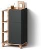 Livinity® Midischrank Marano, Anthrazit/Sonoma, 50 x 90 cm mit Tür und Schublade (1-St) Bild 4