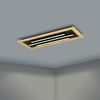 Eglo 900604 Deckenleuchte TIRRENARA Stahl, Holz schwarz, braun LED 2X9,2W;1X13,7W 2700-6500K L:78cm B:30. 5cm H:5. 5cm dimmbar Bild 4