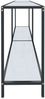Konsolentisch, Beistelltisch, Konsole Weiß 180x35x75,5 cm Hartglas Bild 4