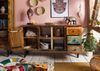 Sideboard Altholz 150x40x86 mehrfarbig lackiert SIXTIES #101 Bild 4