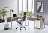 BMG Möbel Büromöbel-Set Office Edition Set 1, (Büro Sparset, 6-tlg), Schränke abschließbar, Regale mit verstellbaren Einlegeböden Bild 2