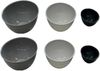 6 Tlg. Rührschüssel-Set ohne Deckel aus hochwertigem Kunststoff Stapelbar Bild 3