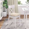 vidaXL Sitzkissen 4 pcs Beige 40 x 40 cm Mikrofaserstoff 42015094 Bild 4