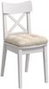 vidaXL Sitzkissen 4 pcs Beige 40 x 40 cm Mikrofaserstoff 42015094 Bild 3