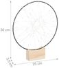 Relaxdays LED Ring Deko 25 cm Bild 4