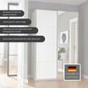 OTTO home Schwebetürenschrank Kleiderschrank Schrank Garderobe Schlafzimmerschrank THANOS (3 verschiedene Ausstattungen BASIC/CLASSIC/PREMIUM (inkl. SOFT-CLOSE) Optional mit Spiegel, Metall-Griffleisten alufarben MADE IN GERMANY Bild 3