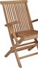 MiaMöbel Teak Klappstuhl mit Armlehne Massivholz Teak Modern Bild 3