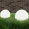 vidaXL LED-Gartenleuchten 4 Stk. Kugelförmig 30 cm PMMA 277143 Bild 2