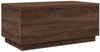 vidaXL Couchtisch mit LED-Leuchten Braun Eichen-Optik 90x50x40 cm 839881 Bild 3