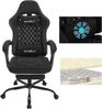 Woltu Gaming-Stuhl (1 St), mit Massagefunktion, ergonomisch, 150 kg, Tech-Stoff Bild 4