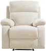 Vente-unique - TOLZANO Sessel Stoff Beige - B 96 cm x H 100 cm x L 91 cm Bild 2