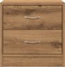 vidaXL Nachttische 2 Stk. Artisan-Eiche 40x30x40 cm Holzwerkstoff 855927 Bild 4
